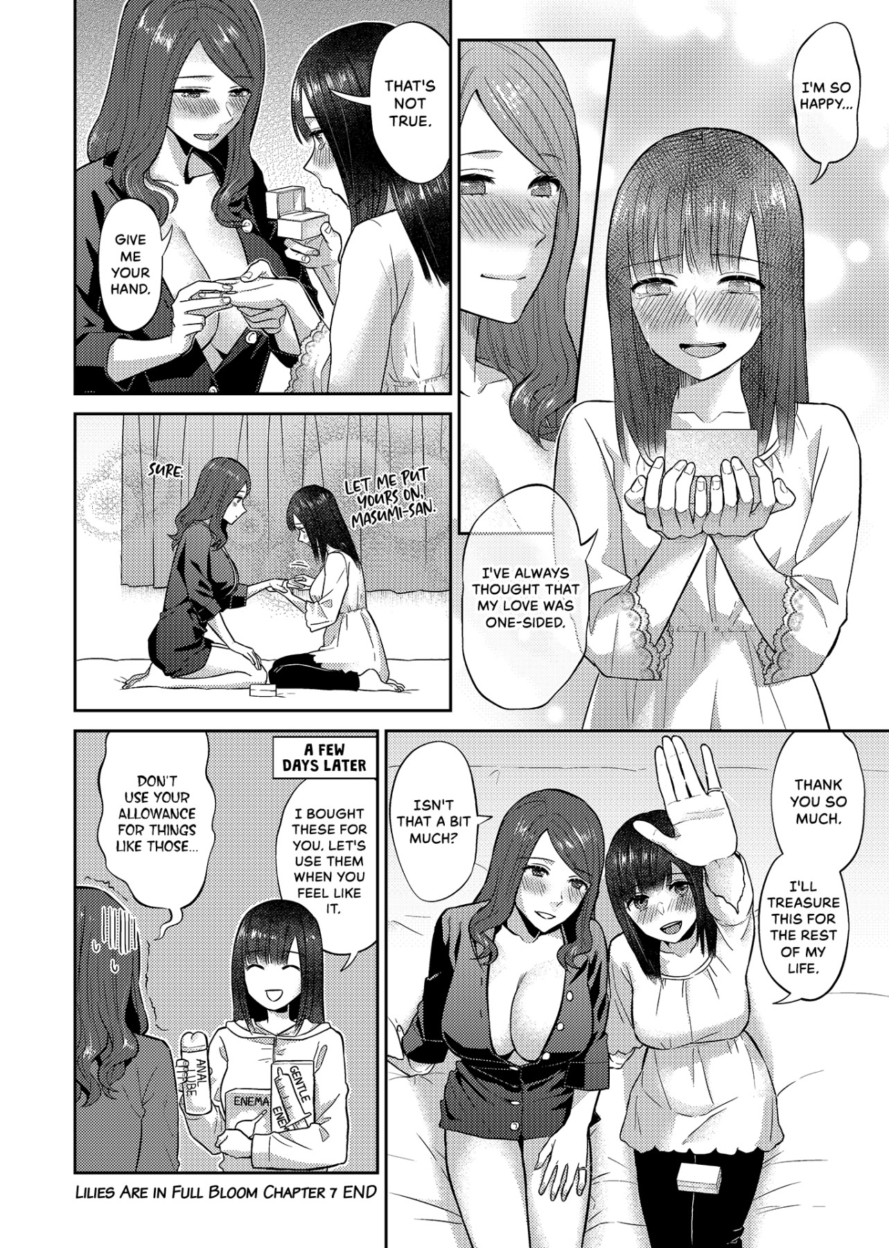 Chapter 7 The Lily Blooms Addled Hentai Manga Page: 17.